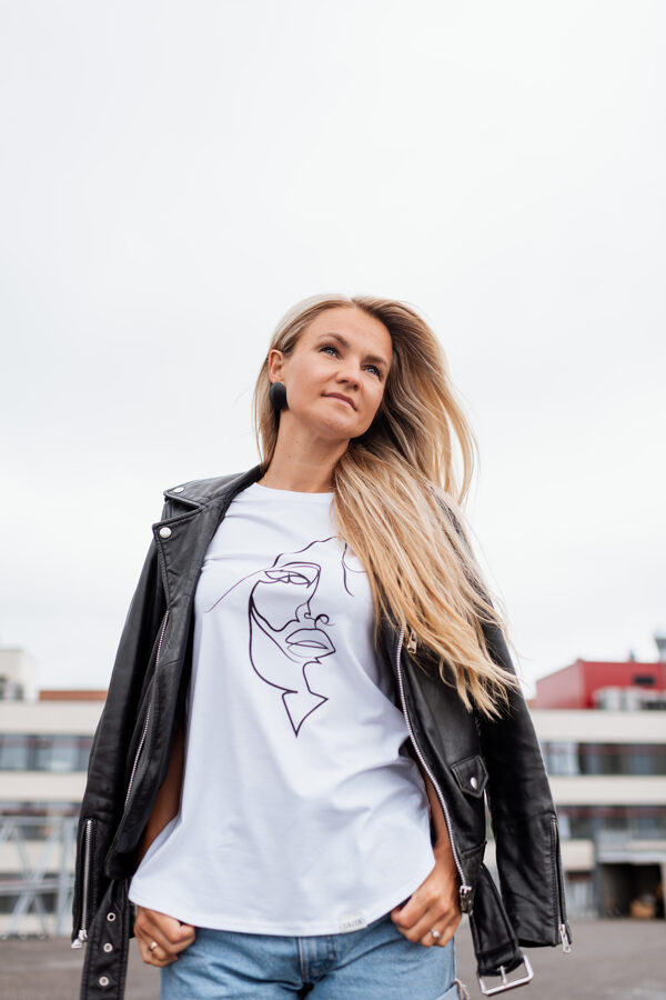 T-krekls sievietēm SEJA, balts