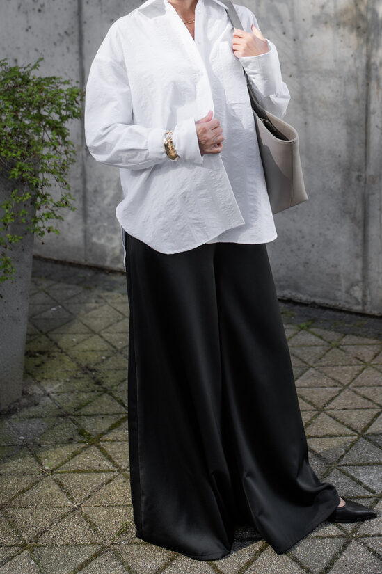Satīna svārkbikses, MELNAS
