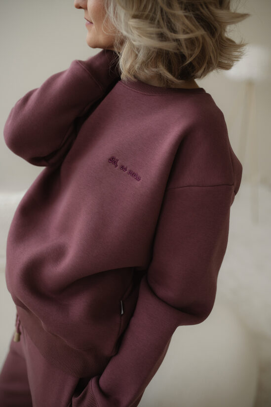 JĀ, ES VARU džemperis, BERRY