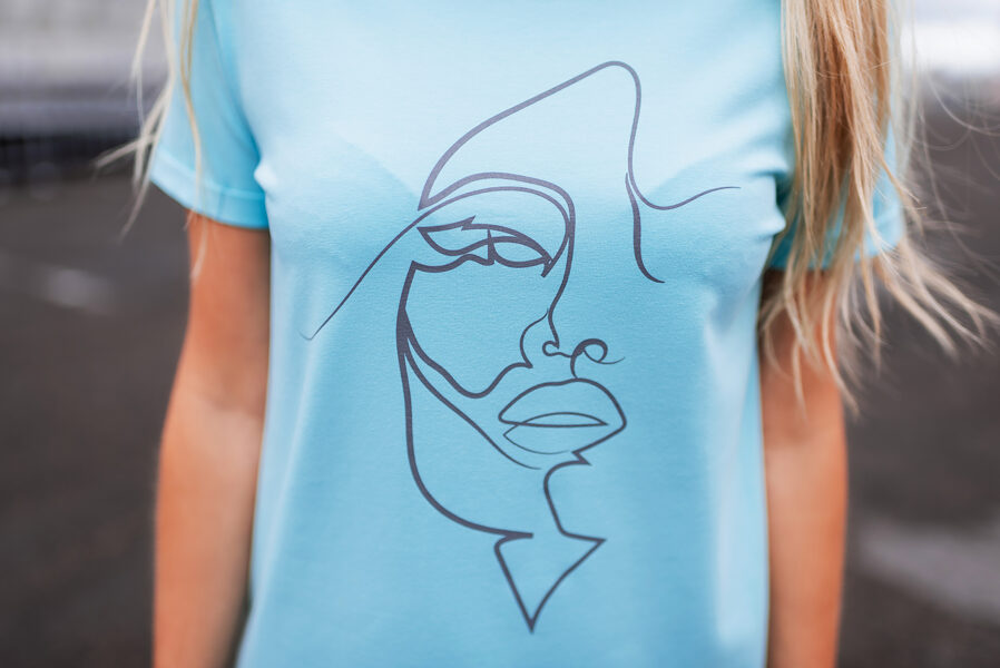 T-krekls sievietēm SEJA, tirkīzzils