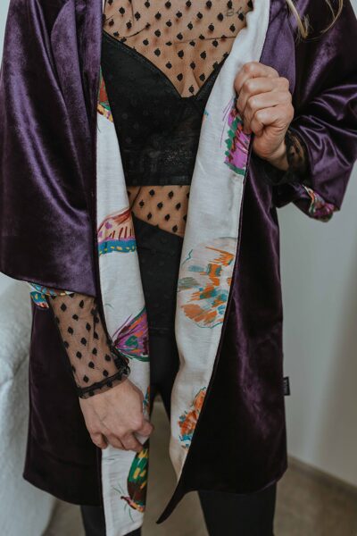 Samta kimono - VIOLETS